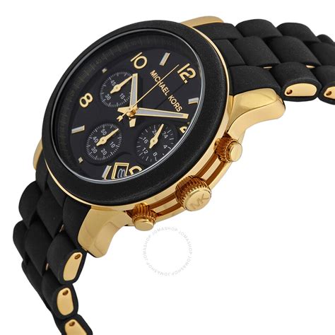 michael kors watch black women|michael kors black diamond watch.